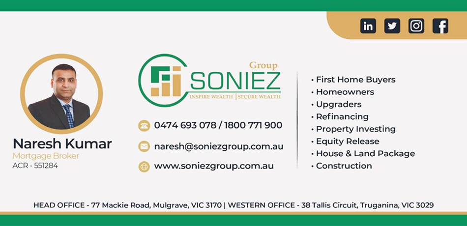 Soniez Visiting Card