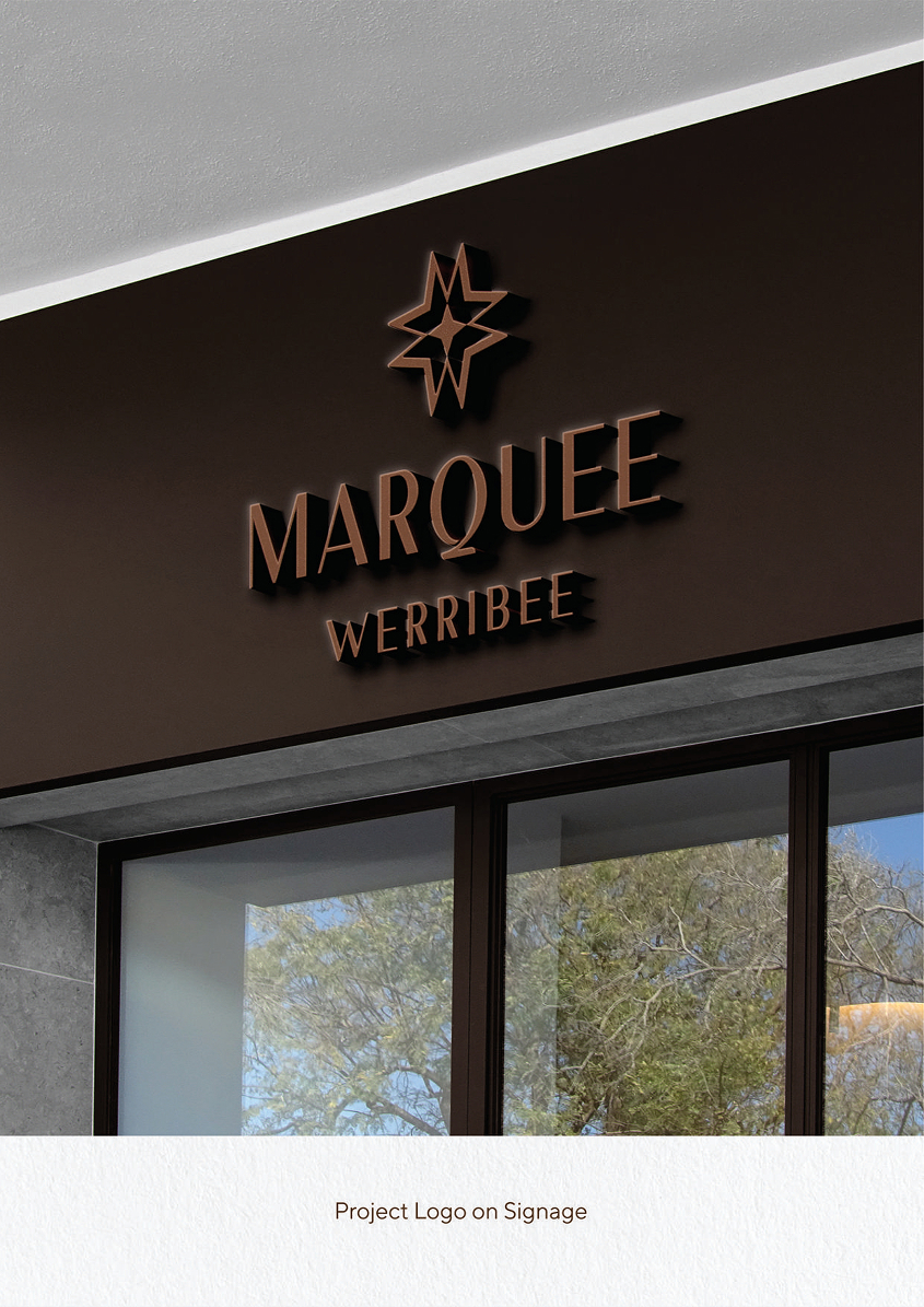 Project Logo on Signage